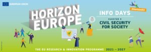 Info Day – Horizon Europe Cluster 3 “Civil Security for Society”