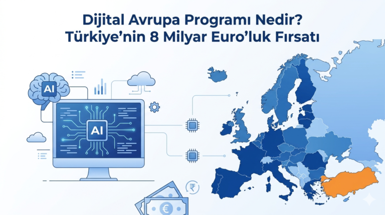 Dijital Avrupa Programı Nedir? Türkiye’nin 8 Milyar Euro’luk Fırsatı